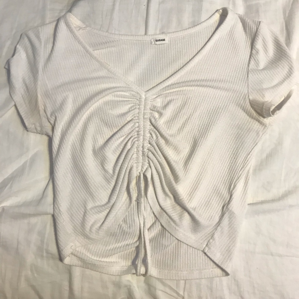 garage crop top